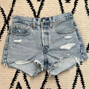 501 HIGH RISE WOMEN'S SHORTS